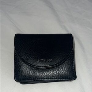 Matt & Nat Black Leather Wallet